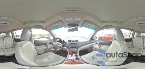 2013 Toyota Highlander Limited z USA, uszkodzony, nr VIN 5TDYK3EH4DS109027